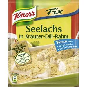 Knorr Fix Salmon in Herb Dill Cream  Grocery & Gourmet 
