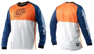 2012 Troy Lee Designs Sprint Blue Orange Long Sleeve Jersey TLD All 