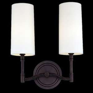 Hudson Valley 362 OB, Dillon Candle Wall Sconce Lighting, 2 Light, 120 