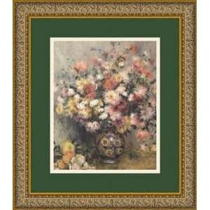  Dahlias by Pierre Auguste Renoir