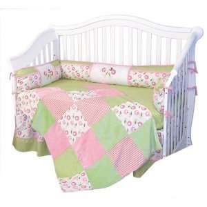  Trend Lab Tulip 4 Piece Crib Bedding Set Baby