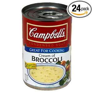 Campbells Red & White Cream Of Broccoli Soup, 10.75 Ounce Can (Pack 