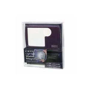  Lighted LED Wallet Magnifier Purple