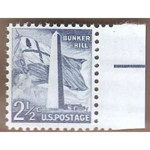  Stamps US Bunker Hill Monument And Mass Flag 1776 Sc1034 