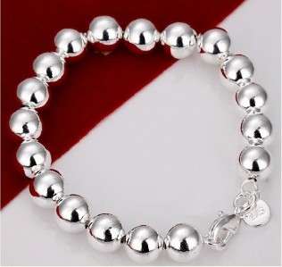 925 Sterling Silver Jewellery Ball Bead Bracelet  