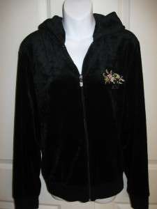   Max Azria Hoodie Jacket Top PEACOCK Beaded SEQUINS Embellished  