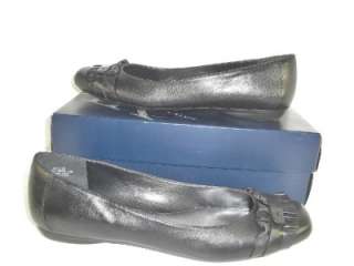 Anne Klein 9 M iFlex Iota Black Ballet Flats Womens Shoes  
