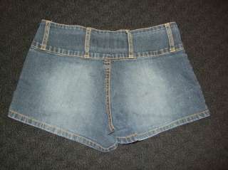 Anchor Blue Brand Dark Denim Jeans Mini Shorts Sz 3  
