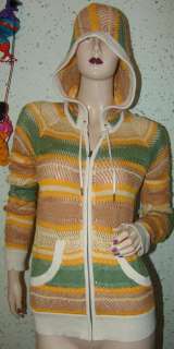 Gwen Stefani Fishnet Hoodie Top/Sweater S  