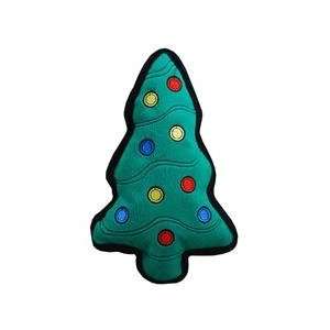    Kyjen Holiday Tuff Ones Christmas Tree Plush Dog Toy