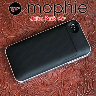 GENUINE Mophie Juice Pack Air Battery Case for Apple iPhone 4 S 4S 