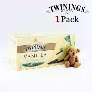 Twinings Black Tea Vanilla Tea / 25 Tea Bags / 50g / 1.8oz. [Limited 