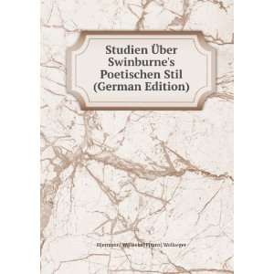  Studien Ã?ber Swinburnes Poetischen Stil (German Edition 