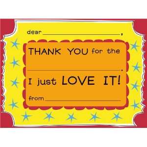  Thats The Ticket Fill In Thank You Cards 