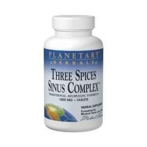  PLANETARY HERBALS Three Spices Sinus Complex 90 TAB 