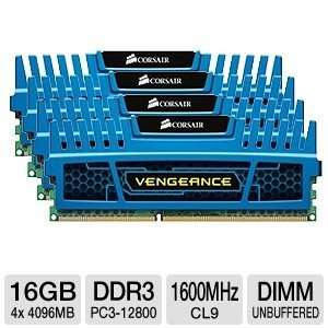  Corsair Vengeance 16GB (4x 4GB) DDR3 Memory Kit