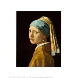  Johannes Vermeer   Head Of A Girl Canvas