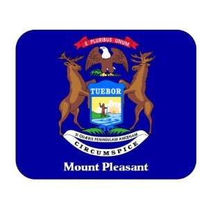  US State Flag   Mount Pleasant, Michigan (MI) Mouse Pad 
