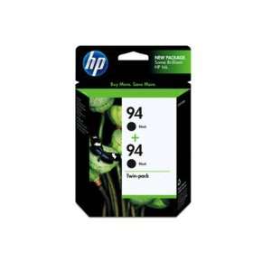  HEWLETT PACKARD 94 Black Retail Twin Pack Contains Two HP 