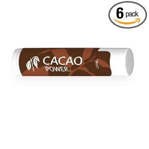 Navitas Naturals Cacao Lip Balm, 0.1500 Ounce (Pack of 6)  