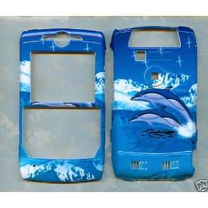  DOLPHIN MOTOROLA MOTO Q SNAP ON FACEPLATE COVER CASE Cell 