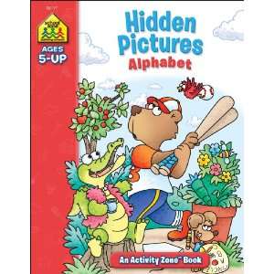    Activity Workbooks 32 Pages Hidden Pictures Alphab