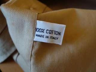 BARBA Napoli Tan/Khaki Cotton Shirt NWT Sz 16/41 $350  