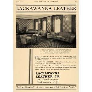  1930 Ad Lackawanna Leather Grain Morocco J. E. Pearce 