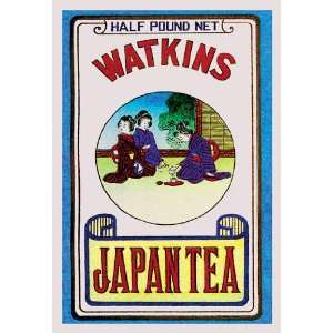  Watkins Japan Tea 12x18 Giclee on canvas