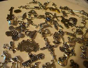   25 Various Charms,Jewelry Making,Scrapbooking,PhotoFrames,Hearts,Horse