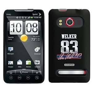  Wes Welker Signed Jersey on HTC Evo 4G Case  Players 