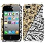 Hottie Rhinestone Bling Hard Case Phone Cover Apple iPhone 4 4G and 