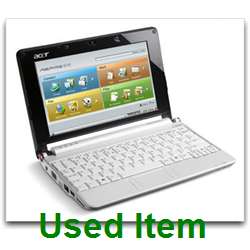 Acer Aspire One ZG5   White   Works Great  