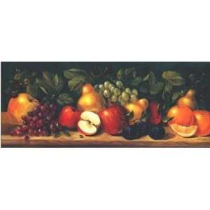   Fruit Still Life #1 artist Nancy Wiseman 8x20 print
