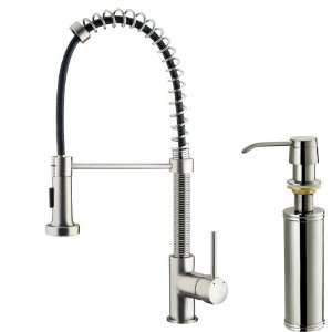  Vigo VG02001STK2 Pull Out Spray Kitchen Faucet in 