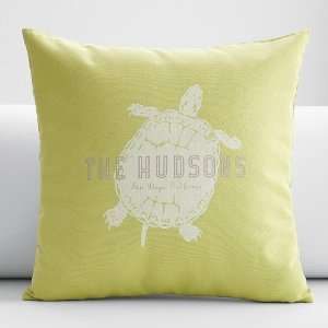    turtle   12 x 18 pillow cover + insert   blue