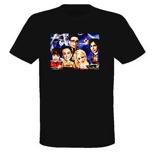 The Big Bang Theory Caricature T Shirt  