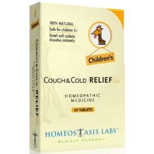  Homeostasis Labs Childrens Cough and Cold Relief, 50 