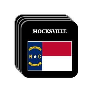US State Flag   MOCKSVILLE, North Carolina (NC) Set of 4 Mini Mousepad 