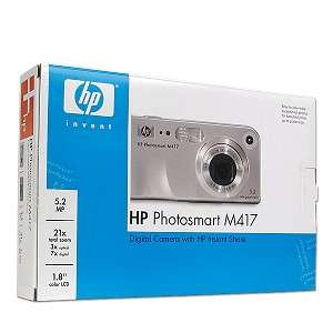 HP Photosmart M417 5.2MP 3x Optical/7x Digital Zoom Camera  