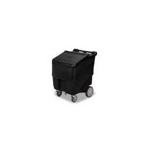 Continental Commercial 9725 BK   Mobile Ice Bin w/ 125 lbs Capacity, 1 