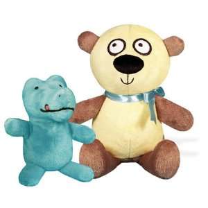  Mo Willems Alligator and Panda Plush Stuffed Animal Toy 