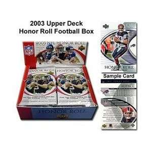  2003 Upper Deck Honor Roll Football Box