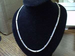 Sterling Silver mesh necklace 18 Vermiel  