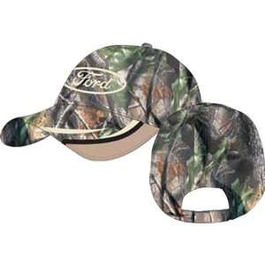  Ford Logo Mens Camouflage Velcro Closure Mens Hat 84793 