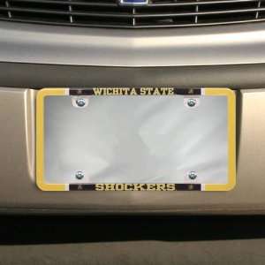  Wichita State Shockers Thin Rim Varsity License Plate 
