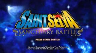Saint Seiya Sanctuary Battle Senki SONY PS3 Video Game ENGLISH Brand 