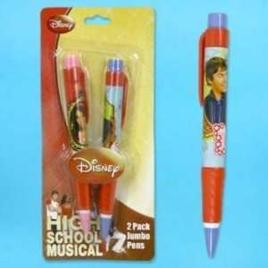  Jumbo Pen 2 Pack7.25 High School Musical Case Pack 48 