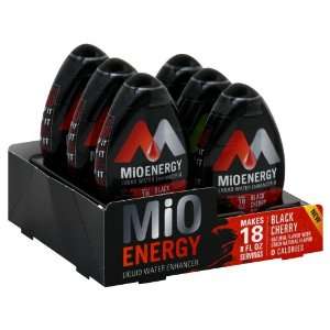  MioEnergy Liquid Water Enhancer, Black Cherry 1.62 fl oz 