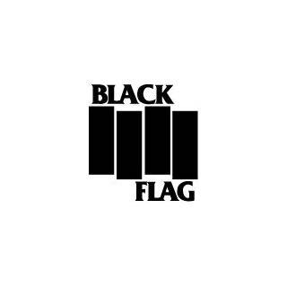 Minor Threat   Classic Black & White Logo   Sticker / Decal